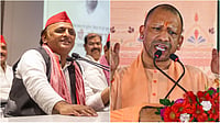 SP's Akhilesh Yadav Alleges Detoriation Of Healthcare In Uttar Pradesh By The Yogi Government X/@yadavakhilesh/PTI : SP Chief Akhilesh Yadav (L) and UP CM Yogi Adityanath |
